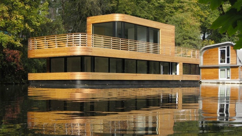 Illustration for article titled Gorgeous Floating Buildings Around the World